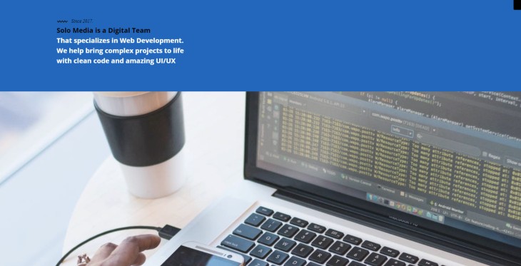 Solo Media Group - rated among the top software development companies